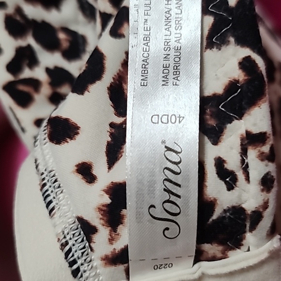 Soma embraceable full coverage bra 40dd - Picture 3 of 3